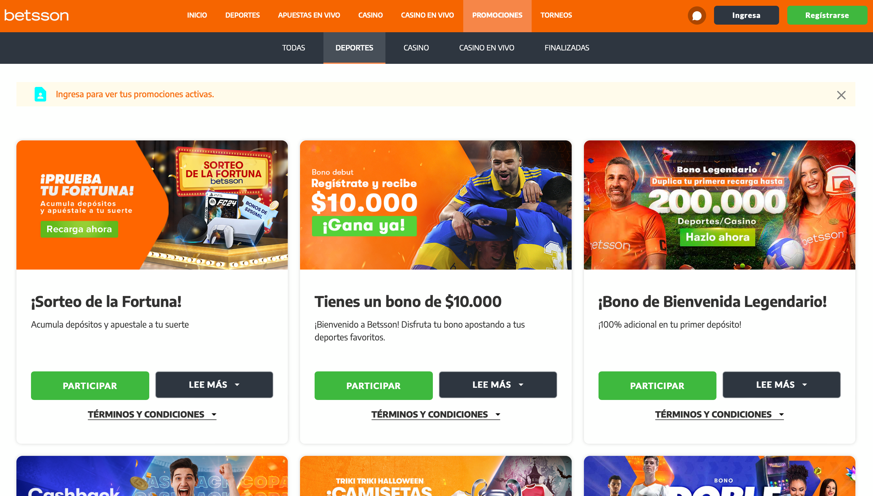 Promociones