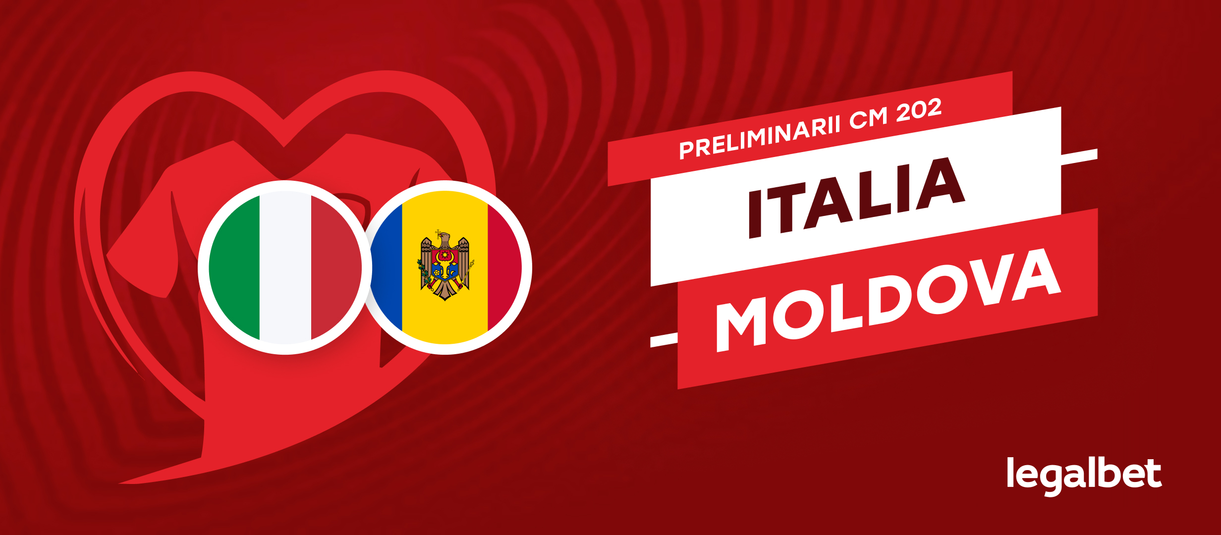 Italia - Moldova, ponturi pariuri preliminarii Cupa Mondiala 2026