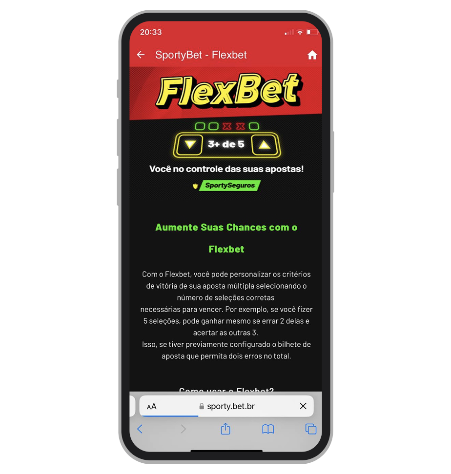 A funcionalidade FlexBet