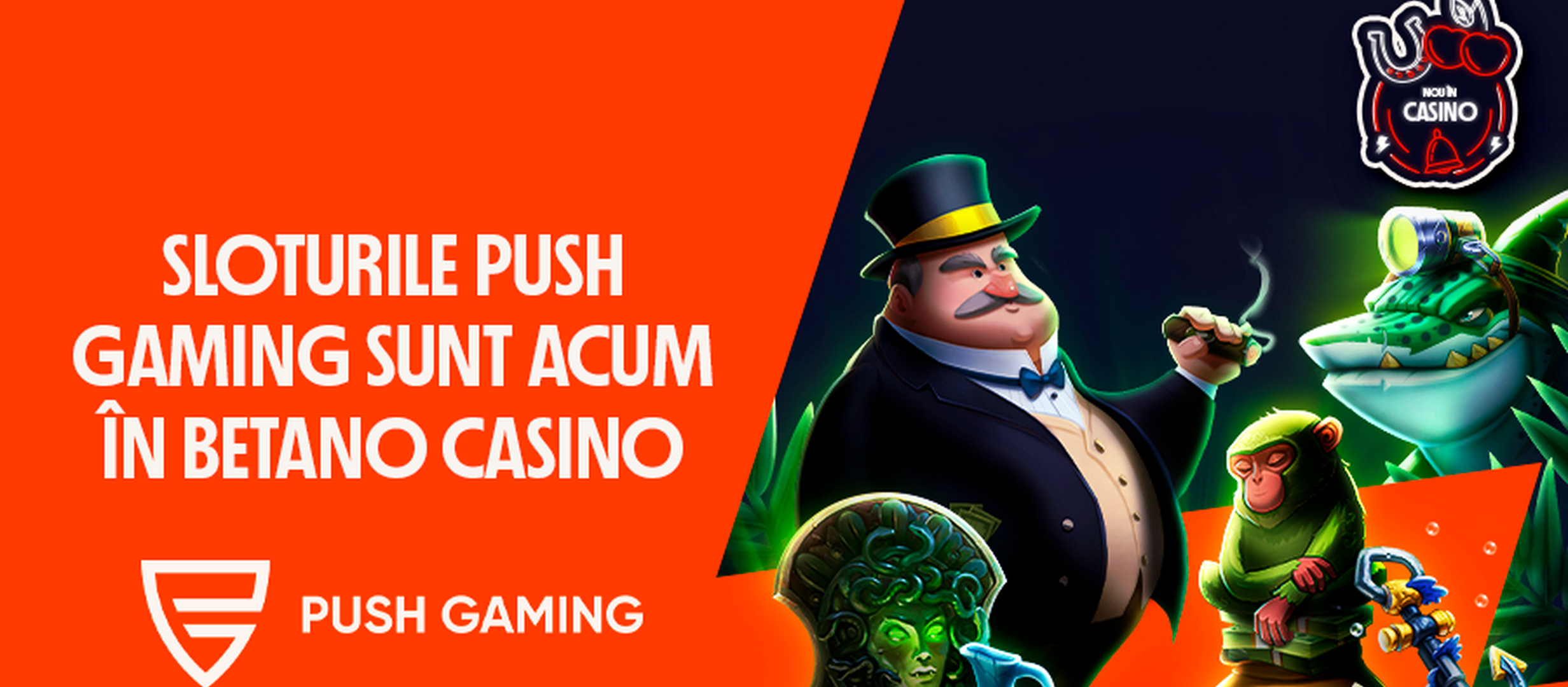 Noul furnizor Push Gaming este acum în Betano Casino